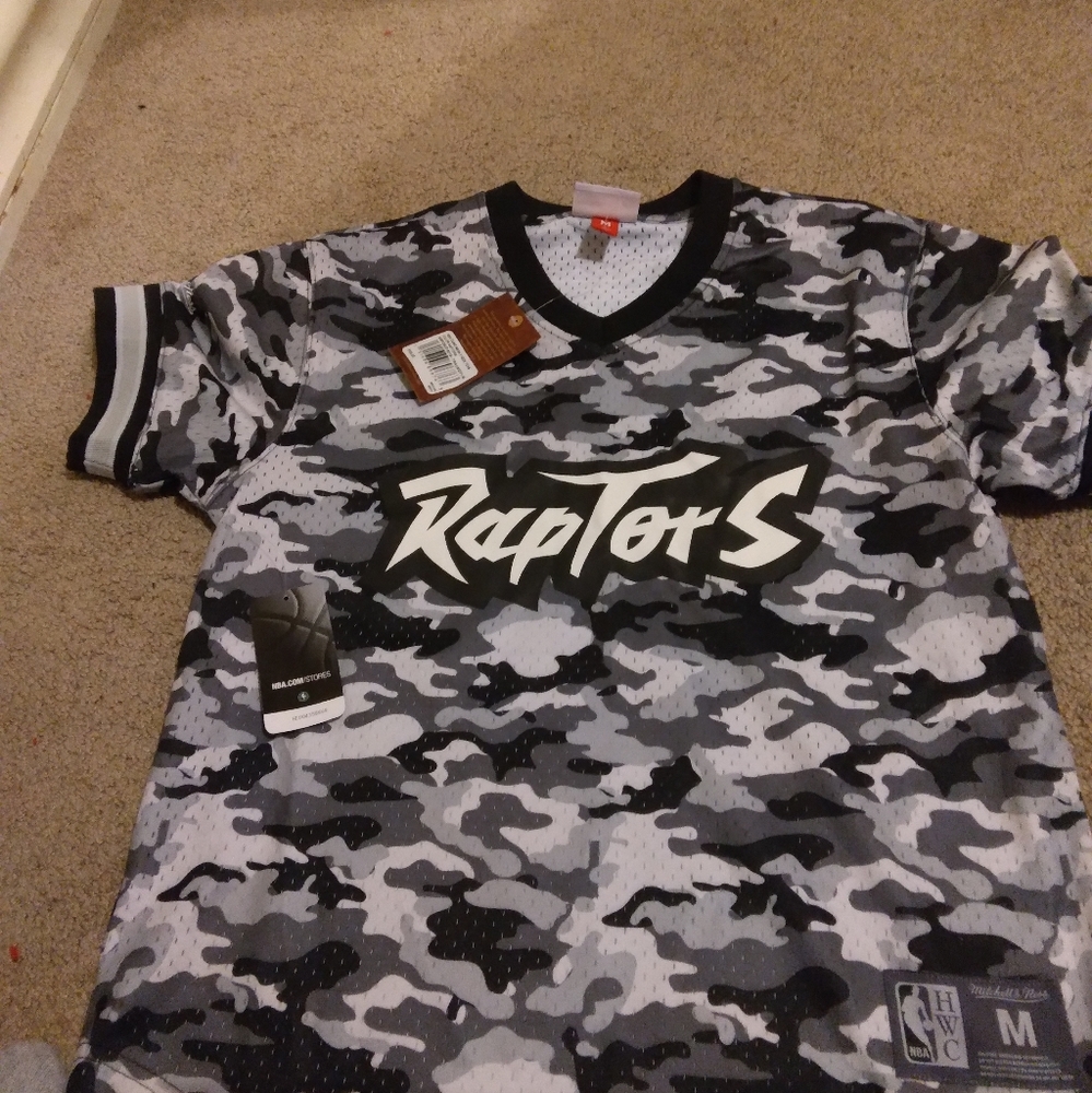 Mitchell & Ness Toronto Raptors camo Jersey